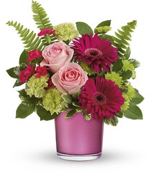  TEV59-3A Regal Pink Ruby Bouquet 